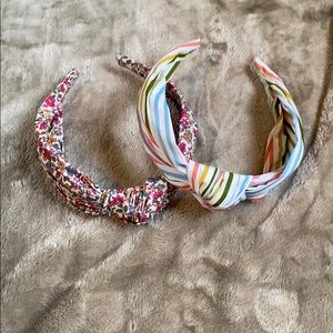 J.Crew knot headbands (set)